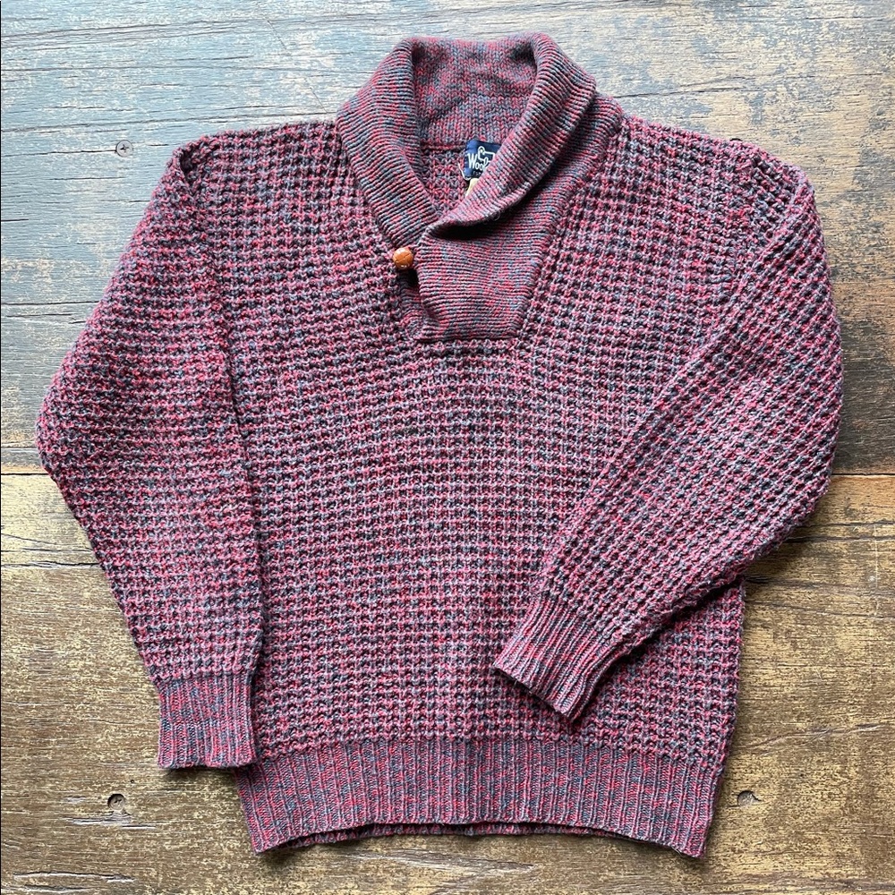 Vintage Woolrich shawl pullover sweater - large
